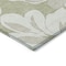 Homeroots 5' X 8' Artichoke Green Ivory And Taupe Floral Washable Indoor Outdoor Area Rug 589519 - alternate 4