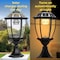 Techko Solar Vintage Pillar Light with Remote , 2PK SHL-909-1 (2-pack) - alternate 4