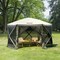 Vevor Pop Up Gazebo Tent Pop-Up Screen Tent 6 Sided Canopy Sun Shelter Green 120918 - alternate 5
