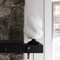 Jonathan Y Gema 13.5" Mid-Century Coastal Plant-Based PLA 3D Printed Dimmable LED Table Lamp, Light Smoke/Black USA1009D - alternate 4
