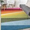 Jonathan Y Prism Geometric Striped Orange/Green/Blue 3 ft. x 5 ft. Area Rug DZC101A-3 - alternate 4