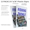 Signmission Fishing Tackle, Plastic Signs Only 24 Inch x 36 Inch, Corrugated Plastic, 2PK CSB-2436-2PACK-Fishing Tackle - alternate 2
