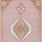 Homeroots 5' X 8' Pink Green And Ivory Oriental Washable Indoor Outdoor Area Rug 598437 - alternate 4