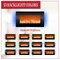 Northwest 30in Wall Mounted Electric Fireplace 13 Backlight Colors and Remote Control 80-BL31-2001 - alternate 8