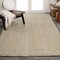 Jonathan Y Espina Hand Woven Herringbone Chunky Jute Ivory 8 ft. x 10 ft. Area Rug NFR101B-8 - alternate 1