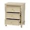 Bali & Pari Kyla Nightstand with Spindle Legs - 3-Drawer Bedside Table with Turned Detailing and Inset Paneling 270-14785-ZORO - alternate 6