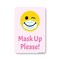 Signmission Public Safety Sign, Mask Up Please!, 18in X 12in Aluminum Sign, 12" W, 18" L, Mask Up Please! OS-NS-A-1218-25354 - alternate 1