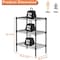 Infinipower Storage Shelves 3-Tier Shelves Adjustable Metal Wire Racks Storage Shelving, Heavy Duty 3A88HKSHELFZWJ3L - alternate 3