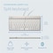 R-Go R-Go Split Break Keyboard - R Go Ergonomic Keyboard RGOSBUSWLWH - alternate 8