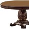 Homeroots 60" Brown Solid Wood Pedestal Base Dining Table 376942 - alternate 2