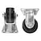 Hyw Products Heavy Duty Caster 4in x 2in Phenolic Wheel Stainless Steel - Rigid 40-40R-A1-PH(STS) - alternate 2