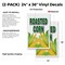 Signmission Roasted Corn, Vinyl Decals Only 24 Inch x 36 Inch, Vinyl Decal, 2PK DSB-2436-2PACK-Roasted Corn 1 - alternate 2