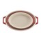 Staub Ceramic 2-pc Oval Baking Dish Setand, Cherry 1014862 - alternate 2