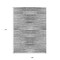 Homeroots 9' X 12' Silver Gray And Charcoal Striped Washable Indoor Outdoor Area Rug 578002 - alternate 4