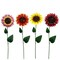 Alpine Assorted Metal 34 in. H Sunflower Outdoor Garden Stake QEL818A - alternate 1