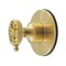 Kingston Brass Single-Handle Six-Way Diverter Valve with Knurled Handle and Round Trim Kit, Brushed Brass KS4037RKX - alternate 1