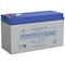 Power-Sonic Power Sonic PS-1290F2 - 12V 9Ah Rechargeable Sealed Lead Acid (SLA) Battery PS-1290 F2 - alternate 1