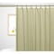 Homeroots 72" Moss Green Vinyl Shower Curtain Liner 548982 - alternate 4