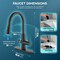 Anzzi Sunset 4-in-1 Single Handle 17.5 in. Faucet with Boiler Tank and Filter in Matte Black KF-AZ401MB - alternate 3