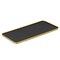 Service Ideas Modern Edge 11 in. x 5 in. Cocktail Serving Tray in Vintage Gold TRMEF115VG - alternate 1