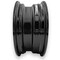 Steel Master 15X6 5 On 4.5 Black Boxed Wheels 600700BLK - alternate 4
