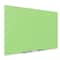 Fab Glass And Mirror Magnetic Dry Erase Glass Board, Green Frameless Surface Glass Board with Eased Corners - Includ GBZ36x60-SB602 - alternate 1