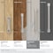 Amerock Surpass 5-1/16 in 128 mm Center-to-Center Satin Nickel Cabinet Pull BP36895G10 - alternate 2