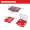 Milwaukee Tool 10 Compartments PACKOUT Tool Case, 16-3/8 in W x 16-1/4 in D x 2-1/2 in H, Red 48-22-8431 - alternate 8