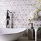 Apollo Tile 12x15 Wooden Grey, Bianco Carrara Marble Floor and Wall Mosaic Tile 6.18 sqft/case, 5PK APLSV88F04A - alternate 5