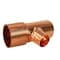 Everflow Copper Reducing Tee Fitting with Solder Cups 4''x3''x2-1/2'' CCRT4003 - alternate 1