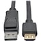 Tripp Lite DISPLAYPORT 1.2A TO HDMI 2.0 ACTIVE ADAPTER CABLE WITH GRIPPING HDMI PLUG, HDCP P582-003-HD-V2A - alternate 1