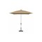 Treasure Garden 7.5 ft Square Patio Umbella, aluminum, fiberglass ribs, outdoor, Heather Beige UM847SQ-SS 5476 Heather Beige - alternate 1