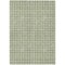 Homeroots 5' X 8' Green And Ivory Geometric Washable Indoor Outdoor Area Rug 595548 - alternate 6
