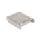 Vestil Aluminum Caster Pad 4 In. x 4-1/2 In. Top Plate Silver CST-CP-A-400X412 - alternate 4