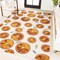 Jonathan Y Aranciata Citrus Slice High-Low Orange/Cream 8 ft. x 10 ft. Indoor/Outdoor Area Rug AMC116A-8 - alternate 5