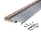 M-D Building Products 5-5/8 in. x 1-1/8 in. x 36 in. Silver Adjustable Aluminum & Hardwood Threshold 78600 - alternate 3