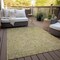 Homeroots 8' X 10' Gold And Taupe Southwestern Washable Indoor Outdoor Area Rug 587059 - alternate 5