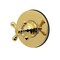 Kingston Brass Single-Handle Six-Way Diverter Valve with Round Trim Kit, Polished Brass KS4032BX - alternate 1