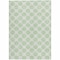 Homeroots 8' X 10' Mint Green And Ivory Polka Dot Washable Indoor Outdoor Area Rug 614920 - alternate 3