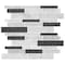 Daltile Lavaliere Natural Stone Linear Random Mosaic, 9.80 Sqft per Carton, 10PK LV20RNDLNRMS1L - alternate 1