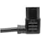 Eaton Tripp Lite Series Computer Power Cord, NEMA 5-15P to Left-Angle C13 - 10A, 125V, 18 AWG, 6 ft. P006-006-13LA - alternate 3