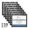 C-Line Products 9" x 12" Black Stitched Dual Pocket Expanding Shop Ticket File Jacket, 10/BX 43401 - alternate 1