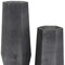 Homeroots Set of Two Black Hexagonal Glass Table Vases, 2PK 568862 - alternate 3