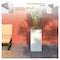 Leisuremod Basalt Tall Square Fiberstone & MgO Clay Planter, Weather-Resistant, Fully Assembled BP28W - alternate 5