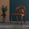 Leisuremod Solace Series Modern Dining Chair in Brown SC49BR - alternate 5