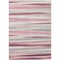 Homeroots 8' X 10' Pink Ivory And Gray Striped Washable Indoor Outdoor Area Rug 597352 - alternate 5