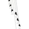 Z-Lite Aimie 7-Light Chandelier, 18 in W x 13 in H, Matte Black 828P6-7R-MB - alternate 2
