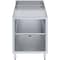 Amgood Stainless Steel Glass Rack Drain Cabinet 24 x 22.5 x 33 in AMG GRS-2224-Z - alternate 6
