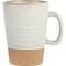 Gibson Elite Dreamweaver 4 Piece 17 Ounce Round Earthenware Mug Set in Sand Cream 135257.01 - alternate 4