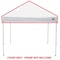King Canopy 10ftx10ft Instant Pop-up Cover, Polyester, fits 9ft8inx9ft8in Frame, Frame Not Included, White INAT10WH - alternate 2